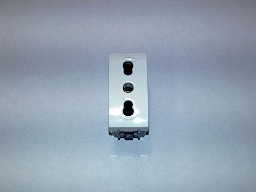 Presa Bivalente Aqua Bianca