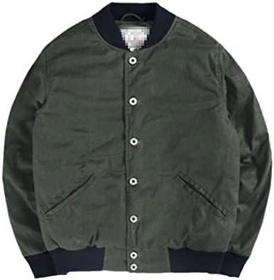 Haitpant Men Cotton Canvas Wax Waterproof Jacket Autumn Winter Warm Coat Motorcycle Vintage Outerwear