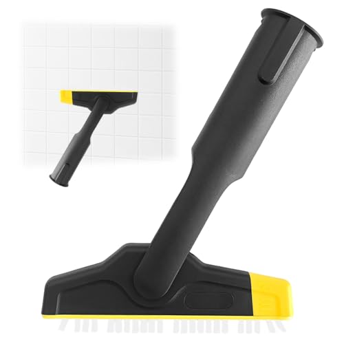 Limpiador de vapor Accesorios para Kärcher XXL Cepillo para juntas con articulación flexible, juego de cepillos para juntas de vapor Karcher, limpieza higiénica para juntas de cemento y azulejos