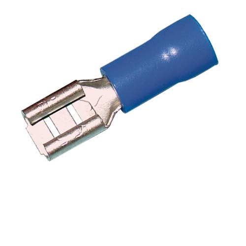 Female Quick Disconnect Vinyl Insulated .187” 16-14 AWG (Blue) - 75PK