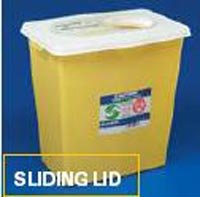 PT# 8939PG2 PT# # 8939PG2- Container Sharps Chemomax 18Gals Ylw PG II Compliant 5/Ca by, Kendall Company