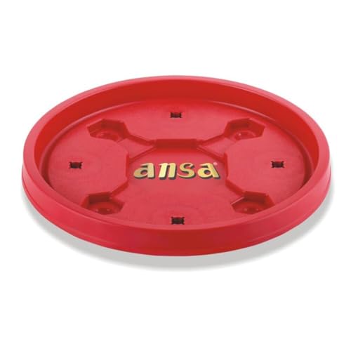 Image of Ansa Gas Cylinder Trolley with 4 Smooth Wheels | Heavy-Duty, Long Lasting LPG Cylinder Stand | Durable & Convenient Kitchen Gas Trolley for Everyday Use (Red)
