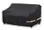 Outdoor Furniture Covers Waterproof, Gorpche 3-seater Outdoor Sofa Cover, Heavy Duty Lawn Patio Furniture Covers with Upgrade Fastener Windproof Buckle Straps, Outdoor Couch Cover - 60"W x 34"D x 30"H