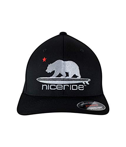 Hang 20 Hat Classic Flexfit Premium Hat 6277 Black