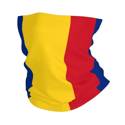YiiLi Romania Flag Bandana Sport Headwear Cycling Hiking Head Wrap Beanie Skull Pirate Hat