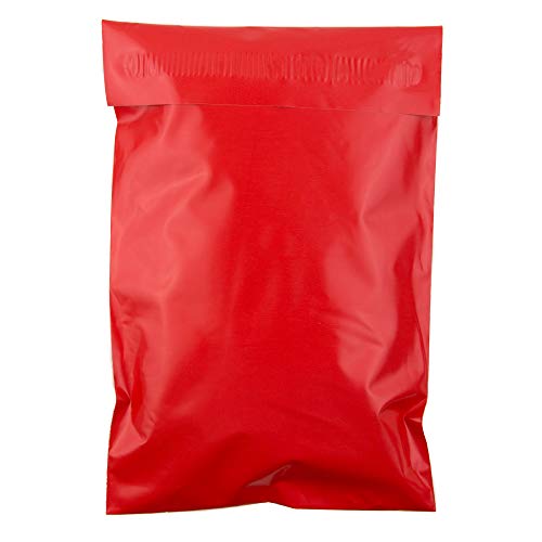 Image of Inspired Mailers - Poly Mailers 6x9-100 Pack - Red Poly Mailers - Shipping Envelopes 6x9 - Packaging Envelopes - Mailer Bags - Mailing Envelopes 6x9 - Small Shipping Bags