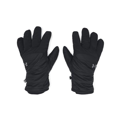 Under Armour Men's Storm Insulated Gloves, (002) Black / / Castlerock, Large