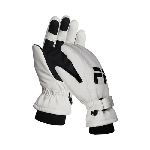 Genérico Guantes de invierno | Guantes de Snowboard - Manoplas Adhesivas Ciclismo Esquí Deporte Exterior Mixto Conducción Actividades Invierno