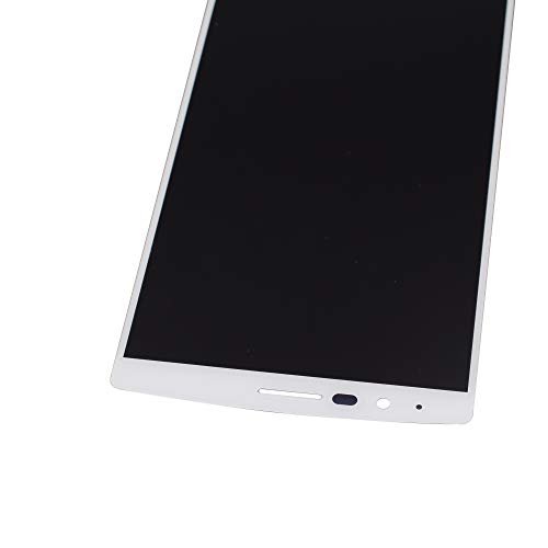 Image of LCD Screen Display with Digitizer Touch Panel Without Bezel Frame for LG G4 Dual H818P H818N(White)