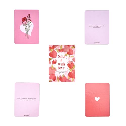 Image of FACTOR NOTES Couple Conversation Cards: Say It With Love
