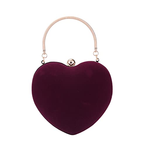 Sac à main mignon en forme de coeur pour transporter vos objets sans encombre - 3