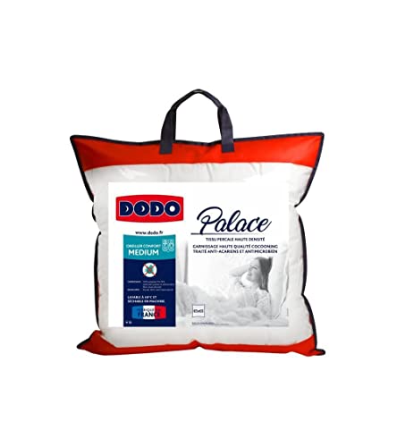Dodo Oreiller Percale Anti-Acariens Palace - 65 x 65 cm