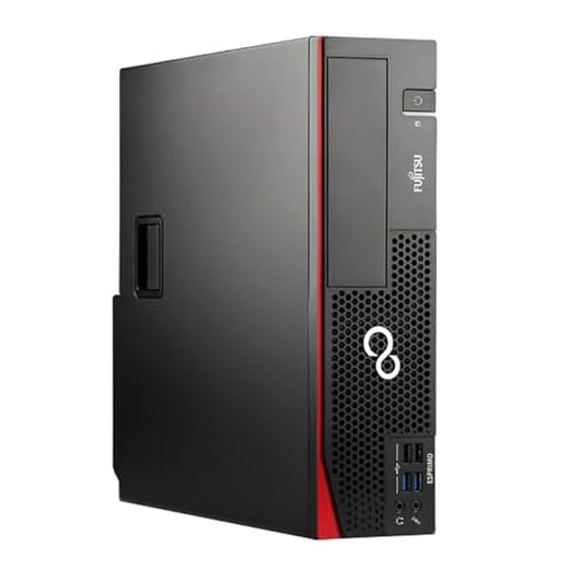 Fujitsu Esprimo D757 SFF Ordinateur de Bureau Intel Core i5-6400, RAM 16Go DDR4, SSD 480Go, Système d'exploitation Windows 11 Pro (Reconditionné)