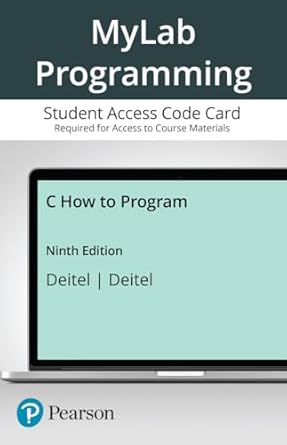 Amazon.com: C How to Program - MyLab Programming with Pearson eText ...