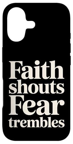 Faith Shouts Fear Trembles �C���X�s���[�V�����̋��� - �X�}�z�P�[�X iPhone 17 �p