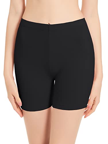 ACHTELEPHS Blickdichte Leggings Damen Kurz Baumwolle Shorts Kurze Leggins...