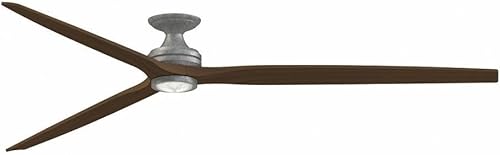 Miniatura 21 de Fanimation Spitfire - Ventilador de techo de 3 aspas de 19.42 pulgadas de alto y 96 pulgadas de ancho con acabado negro y cuchillas de koa, kit de