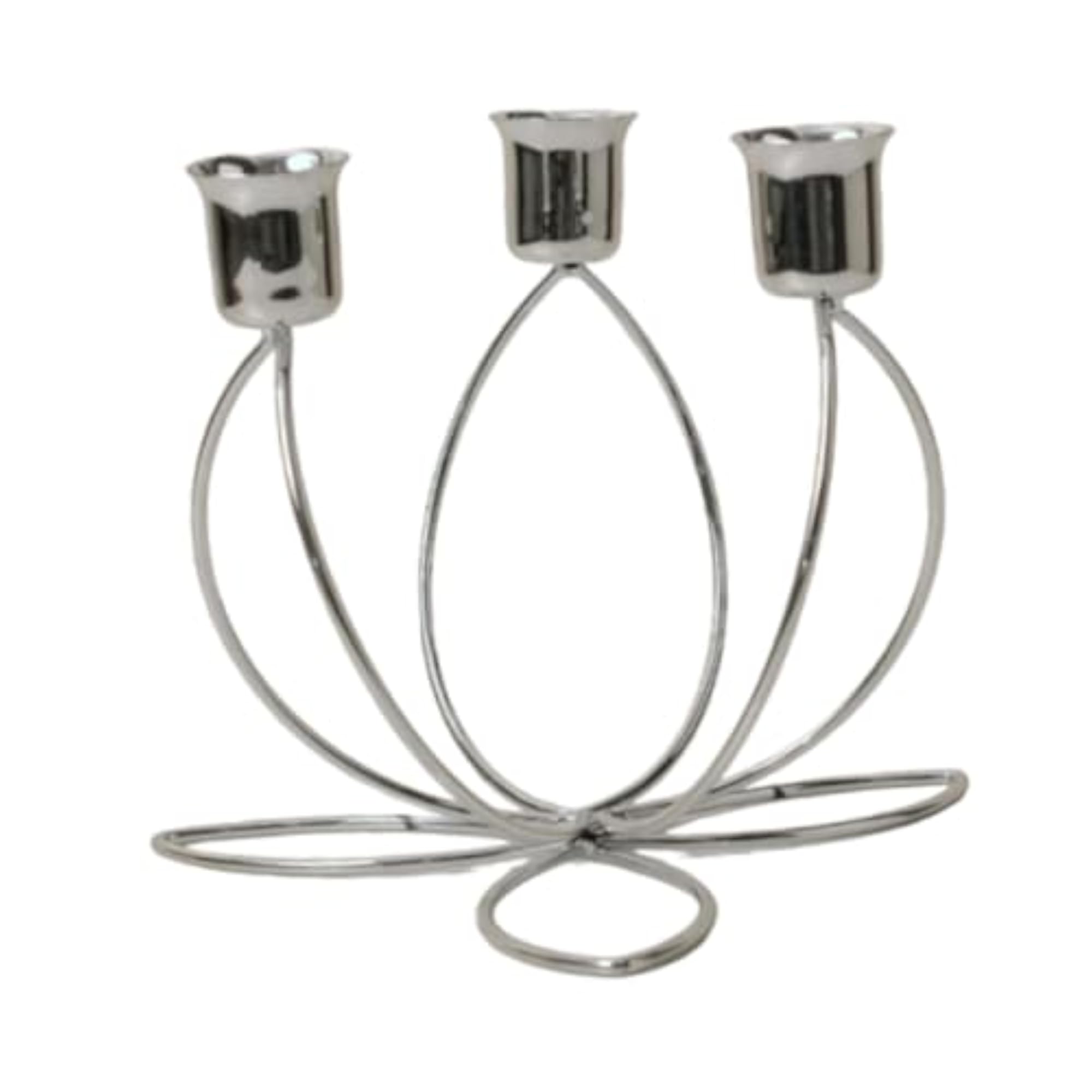 Metal Candelabra for 3 Candles