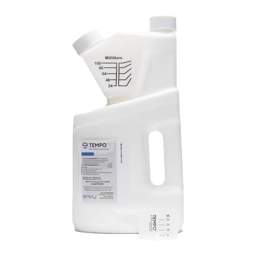 Image of Tempo SC Ultra Insecticide Concentrate 900 ml | Fast-Acting Residual Pest Control | Liquid Indoor /Outdoor Bug Killer | Broad-Spectrum Control for Ants, Spiders, and Other Crawling Insects.