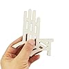 30 Pack 4 Inch Wood Beach Chair Cutouts Unfinished Wood Beach Chair Crafts Wooden Beach Chair Hanging Ornaments DIY Beach Chair Craft Gift Tags for Home Party Decoration #2