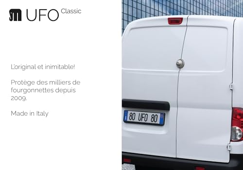 Antivol pour véhicule utilitaire double serrure débrayable UFO Kit nickel