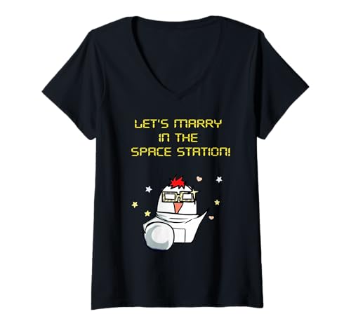 Womens Mystic-Messenger-Collection V-Neck T-Shirt