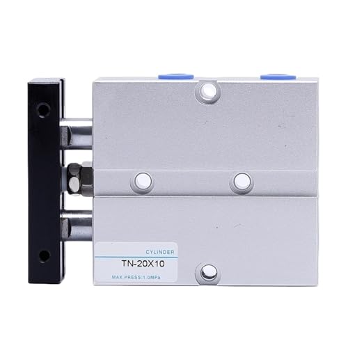 Vérin pneumatique double effet TN10 à double axe et course de 80mm - 8