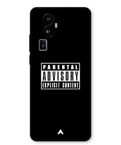 Image of Premium Explicit Case for Oppo Reno 10 Pro Plus Soft-Touch Metal TPU Back Cover, Shockproof, Designer, Aesthetic Mobile Phone Case (Glossy Finish)