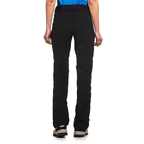 Maier Sports para Mujer Pantalones elásticos Lana, otoño/Invierno, Mujer, Color Negro - Negro, tamaño 38 [DE 36]