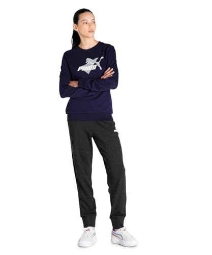 Image of PUMA Women's Cotton Crew Neck Sweatshirt