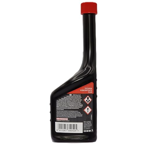 Texaco TECHRON Concentrate Plus Benzin Systemreiniger 300ml – Additive Benzin Motor Reiniger entfernt Einspritzdüsen Ablagerungen, Verbessert Motorleistung, Kraftstoffeffizienz & Laufruhe