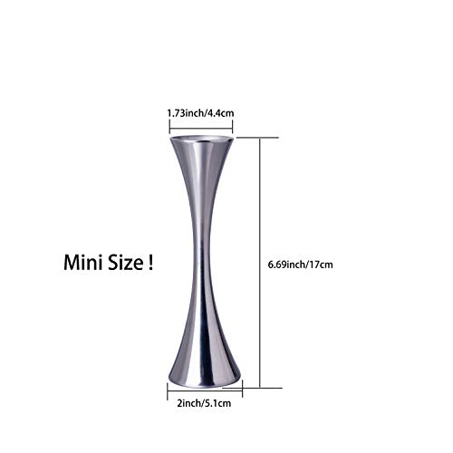 Imeea Bud Vase Stainless Steel Mini Flower Vase Single Stem Vase For Home And Office Décor 6.6" High #TOP3
