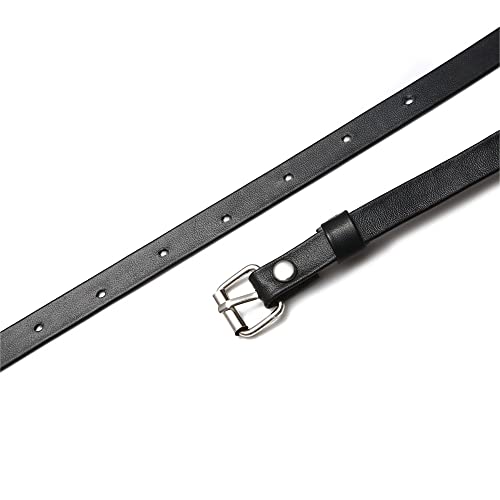 Ceinture réglable en cuir et chaînes pour ajuster parfaitement la taille