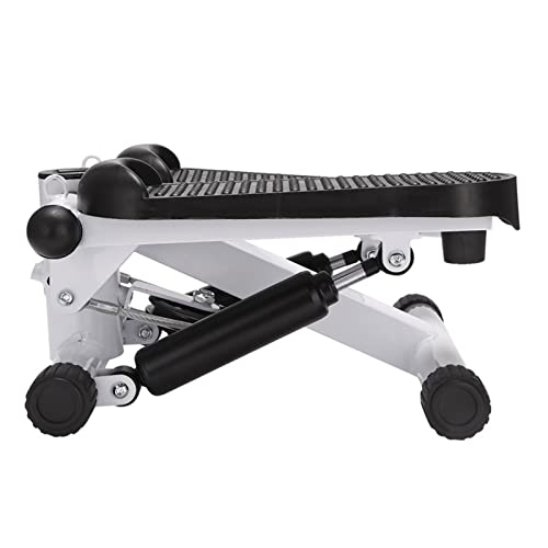 Image of tbj Stepper Machine New-Mini Stair Stepper with Resistance Bands and LCD Monitor Portable Stair Climber Exercise Machine for Full Body Workout