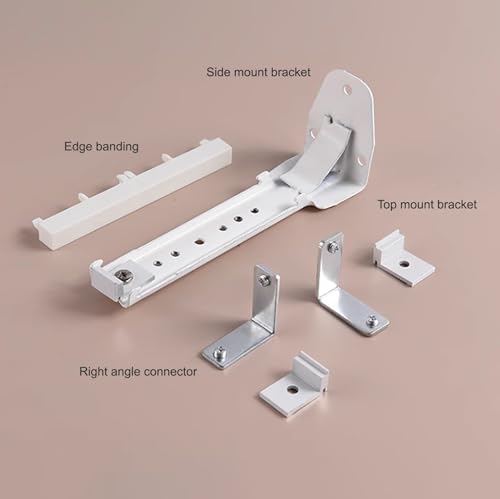 Cenefa para riel de cortina de 200 cm, el toque elegante que transformará tu sala o dormitorio. 6