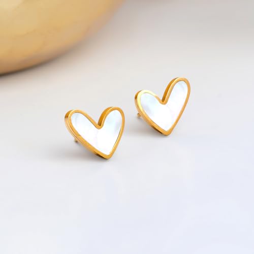 Image of Rubans Demi Fine Stainless Steel Stud Earrings Daily Gift for Women & Girls