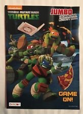 Teenage Mutant Ninja Turtles Jumbo Coloring & Activity Book, Game On: Nickelodeon: Amazon.com: Books