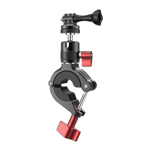 Soporte para abrazadera Go 13 con ajustes sencillos y anclaje antivibración de cámara