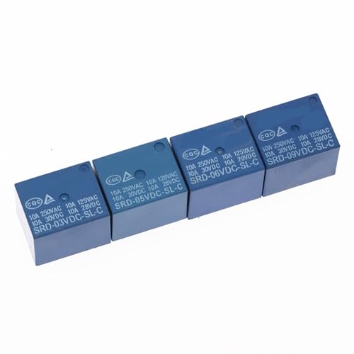 Relé SRD-05VDC-SL-C de 5 pines y 10A para control de energía eficiente 2