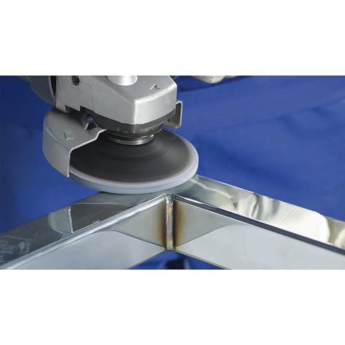 PFERD COMBICLICK® Disc Finishing Set, 9 pcs. - 5" Diameter, 5/8"-11 Thread, for fine Grinding to polishing Work with an Angle Grinder, only Available in a Set - Part 42985 by PFERD - Image 2