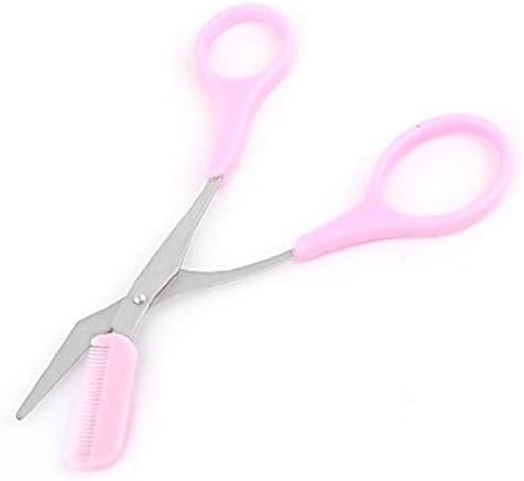 Craft Scissors 12.5cm Beauty Girl Lady Women Eyebrow Scissor Comb Eyelash Eye brow Trimmer Cosmetic Makeup Tool Shear Groom Hair Trim Scissors