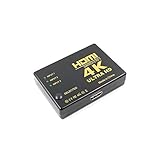 El amplificador conmutador también se puede colocar al final de un cable HDMI largo para regenerar la señal HDMI.