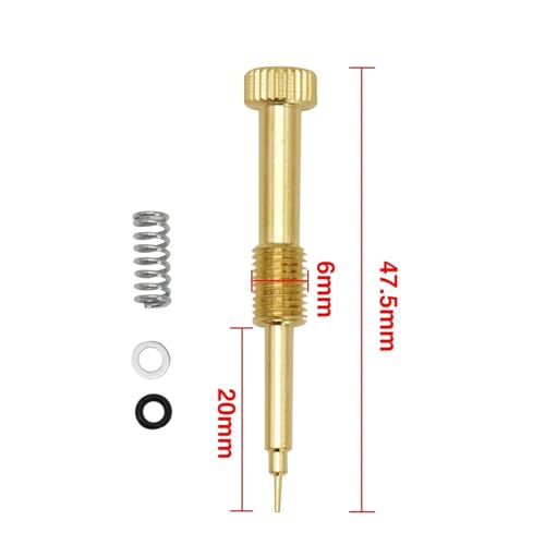 Kit vis de mélange air carburant moto pour l'entretien des carburateurs PWK PZ26 PZ27 PZ30 - 5