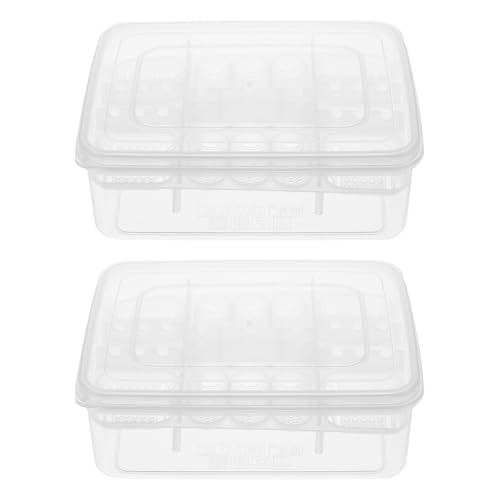 Caja de incubación de reptiles de plástico resistente para almacenamiento de huevos 2