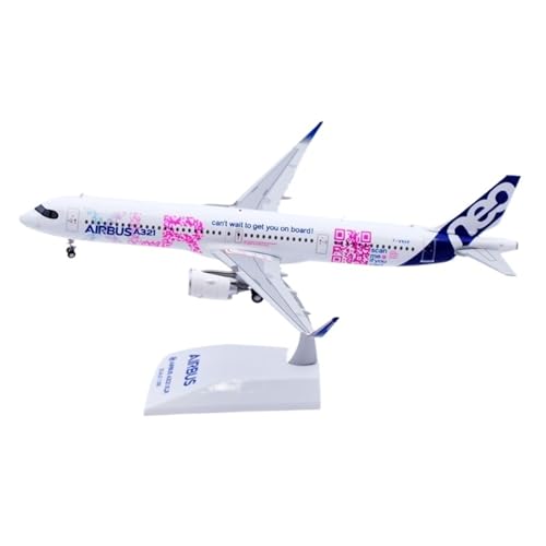 Réplique d'avion Airbus A321neo F-WWAB pour l'affichage de bureau et collectionneur