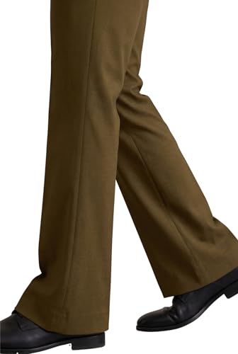Image of Men's Trendy Bootcut Trousers - Modern Flared Fit | Premium Formal Pants