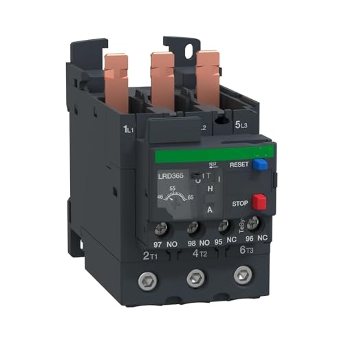 Relais de surcharge thermique TeSys LRD évite la surchauffe moteur 48-65A haute tension
