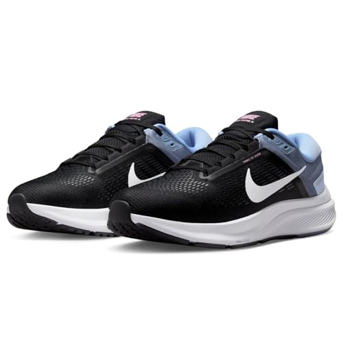 Nike Structure 24 Men's Road Running Shoes (Black/Ashen Slate/Cobalt Bliss/White, US Footwear Size System, Adult, Men, Numeric, Medium, 13)4