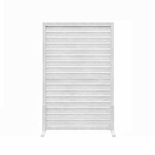 Valla divisora de madera independiente para jardín, pantalla decorativa y división portátil para patio, ideal para soporte de plantas y decoración de patio