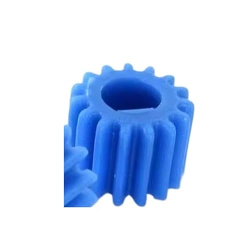 Engrenage en plastique POM bleu 15T pour remplacer les pièces usées de petit moteur DC